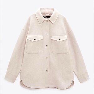 SOLD OUT Zara Beige Shacket